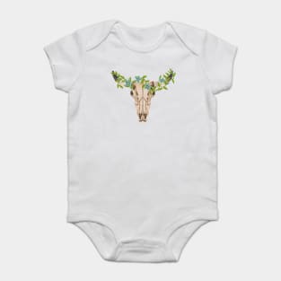 Cow Skull Baby Bodysuit